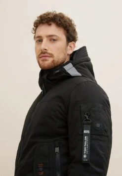 Tom Tailor Winterjas - Black -Syntia Delaney af372f091da34aadb9cf38ff9915046c