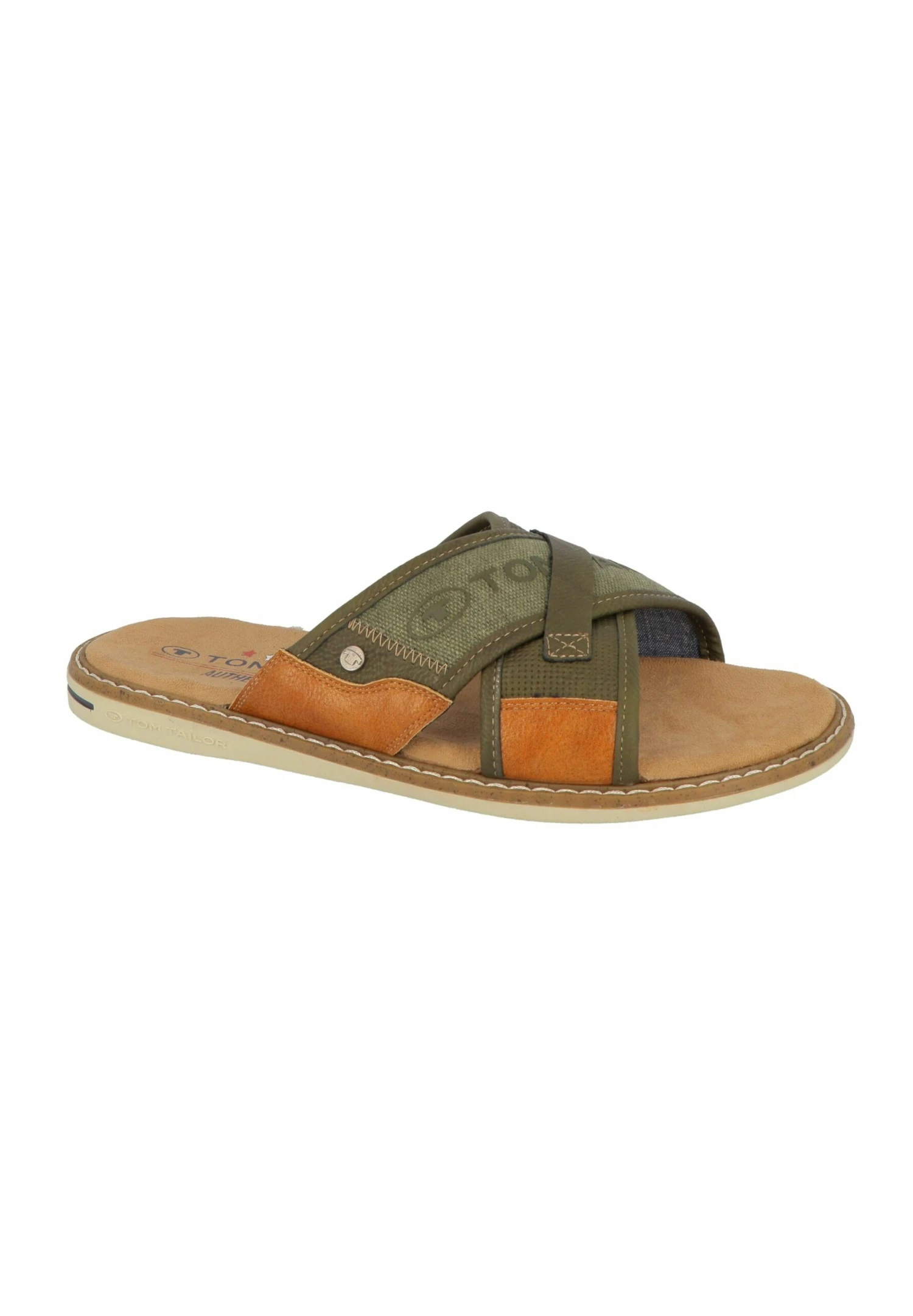 Tom Tailor Muiltjes - Khaki 4 Tom Tailor Muiltjes - Khaki - Afbeelding 2