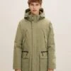 TOM TAILOR Denim Arctic- Winterjas - Dusty Olive Green