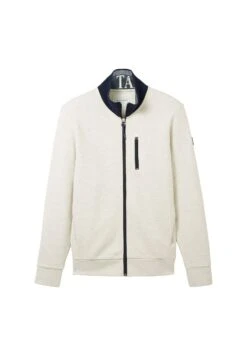 Tom Tailor Mit Stehkragen - Sweater Met Rits - Vintage Beige Melange -Syntia Delaney b08537c5c5684b6b8fcfa1620e00fea5