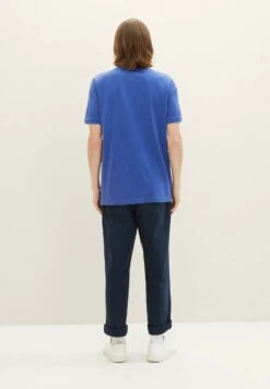 TOM TAILOR Denim Poloshirt - Shiny Royal Blue -Syntia Delaney b09f5638783c4cd7b1ad279667130ba7