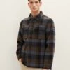 Tom Tailor Jacket - Jas - Brown Black Big Check