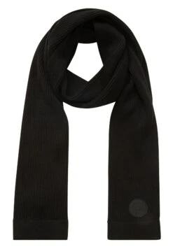 Tom Tailor Basic Mit Logo Badge - Sjaal - Black -Syntia Delaney b217944401324a2fb7080f8382433941