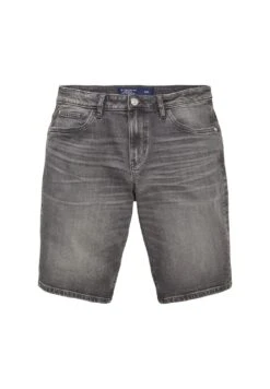 Tom Tailor Josh - Jeansshort - Used Mid Stone Grey Denim -Syntia Delaney b353c0355f6f40fba989b2a8fb764bad