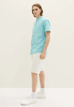 TOM TAILOR Denim Shorts - Creme -Syntia Delaney b6255f28394d486e989cd2c46f121938