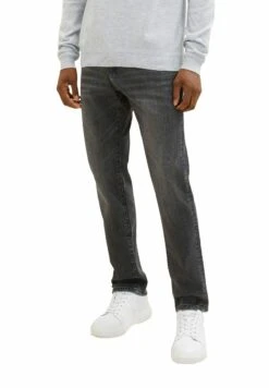 Tom Tailor Josh - Straight Leg Jeans - Stone Grey Denim -Syntia Delaney b6b8e19dcc474d51a39cf4130f663409
