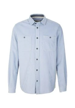 Tom Tailor Comfort - Overhemd - Light Fern Blue -Syntia Delaney b6c2d0e2396b47cd83ccaa428b89e387