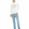Tom Tailor Mit Print - Hoodie - White -Syntia Delaney b78f032d8b814feb9368b3348ceb32d0