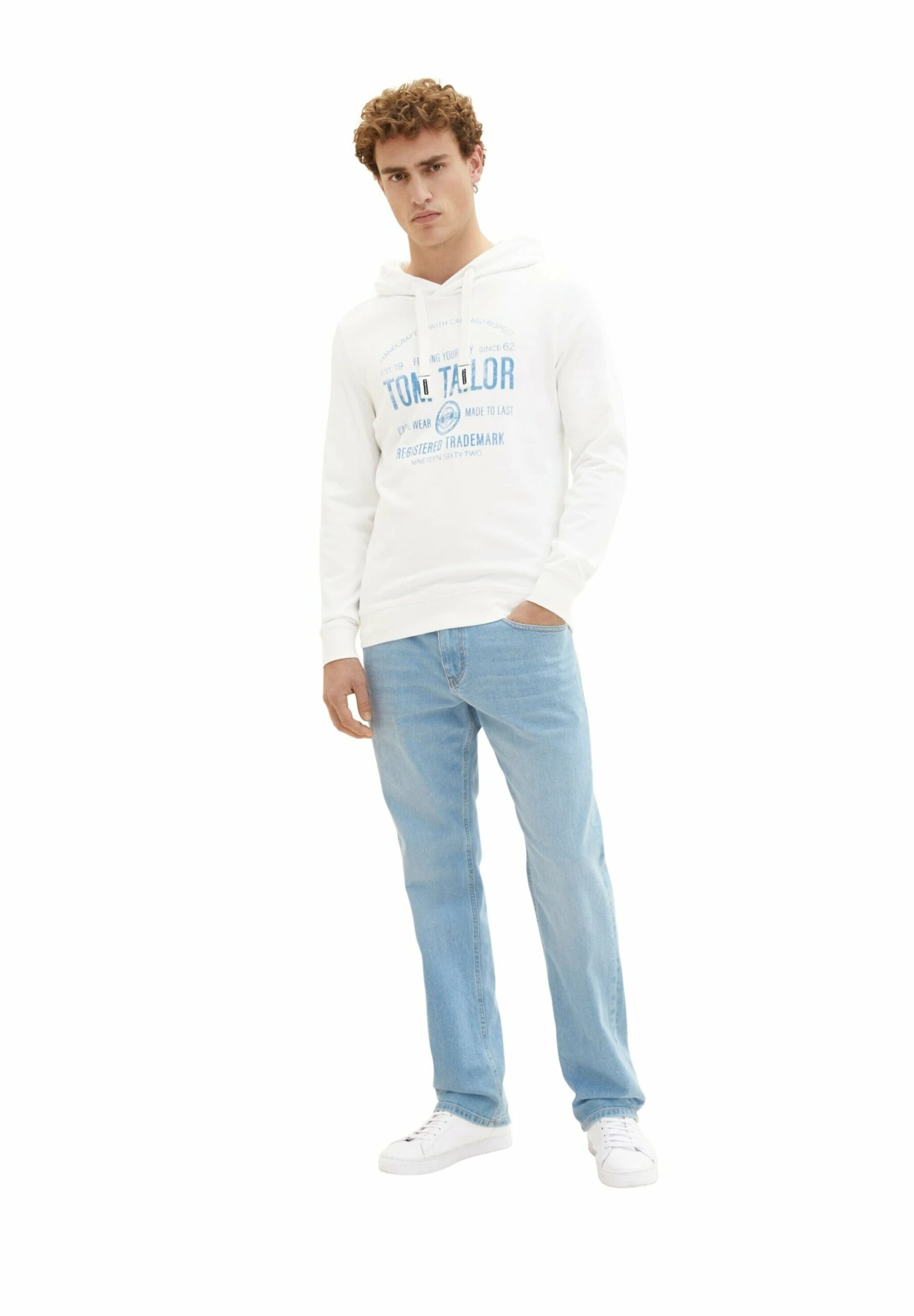 Tom Tailor Mit Print - Hoodie - White 3 Tom Tailor Mit Print - Hoodie - White