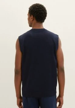 Tom Tailor Top - Knitted Navy Melange -Syntia Delaney b83be0f5d1754c108976ff7cb5ab3fab