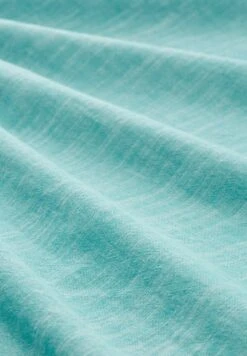 TOM TAILOR Denim Kurzarm - Overhemd - Turquoise Chambray -Syntia Delaney b8da6f3663e44cb79a47d9d44aa25fe3