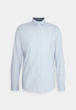 Tom Tailor Stretch Fit - Overhemd - Light Metal Blue -Syntia Delaney b8fae221657145ac879369d2af047eff