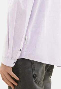 TOM TAILOR Denim Mit Brusttasche - Overhemd - Lilac White Chambray -Syntia Delaney baf17b2a49994433863f998dbd3152dc