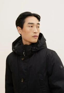 Tom Tailor Artic - Parka - Black -Syntia Delaney bb489678fa044c5dadbe5dad887eb378