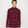 TOM TAILOR Denim Overshirt - Jas - Red/Black