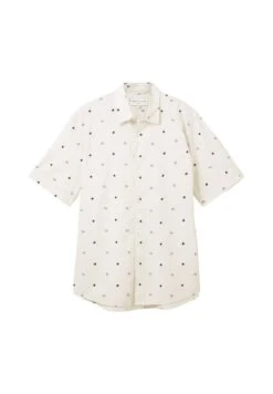 TOM TAILOR Denim Gemustertes- Overhemd - White Black Wildflower Print -Syntia Delaney bc03d97c2f344d02b6059d67c1f6714a