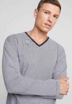 Tom Tailor V-Ausschn Set - Pyjama - Blue -Syntia Delaney be36374c4b2e4d0d91908ce5bdf99a3d