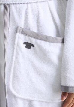 Tom Tailor Feel Good - Badjas - White -Syntia Delaney bf27b0b8a2a8480c9a299f86aa276992