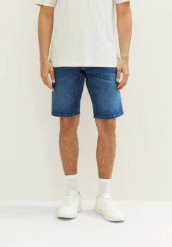 Tom Tailor Jeansshort - Dark Stone Wash Denim -Syntia Delaney bf3537e831fe4f488110092efc6c35ec