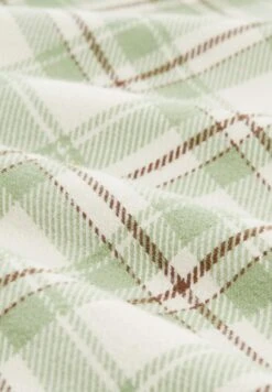 TOM TAILOR Denim Mit Karomuster  - Jas - Cold Green Beige Big Check -Syntia Delaney c13d0111f0ae40b3b418d0afd9258a97