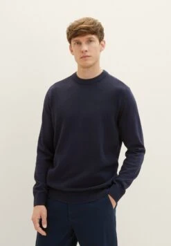 Tom Tailor Mit Struktur - Trui - Sky Captain Blue