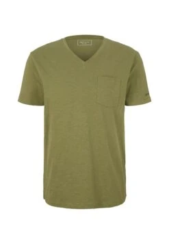 TOM TAILOR Denim Brusttascheâ - T-Shirt Basic - Felt Green -Syntia Delaney c2d48c38ca4e43febff6023d33d24ebe