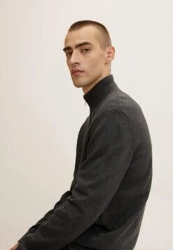 Tom Tailor Vest - Black Grey Melange -Syntia Delaney c35f27b60521404c954aa9e237ce4267