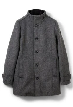Tom Tailor 2 In 1 - Mantel - Dark Grey Black Herringbone -Syntia Delaney c3e0fe5a94ad4b27bba627977b0b7333