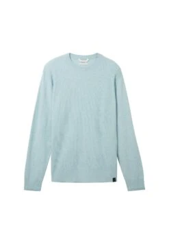 Tom Tailor Mit Struktur - Trui - Light Blue Melange -Syntia Delaney c4a0d6f6ebf64647828ed8a818540d30