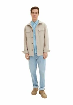 Tom Tailor Basic - Overhemd - Blue Chambray