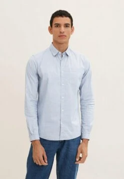 Tom Tailor Mit Allover-Print  - Overhemd - Light Fern Zickzack Design