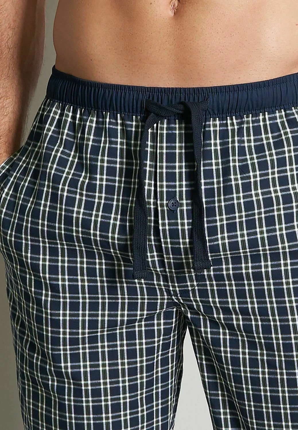 Tom Tailor Mit Eingriff Knopf - Pyjamabroek - Dunkelblau Kariert 5 Tom Tailor Mit Eingriff Knopf - Pyjamabroek - Dunkelblau Kariert - Afbeelding 3