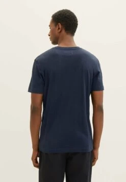 Tom Tailor Mit Aufgesetzter Tasche - T-Shirt Print - Sky Captain Blue -Syntia Delaney c9dc3323536d4eb6bbac716ab809c605