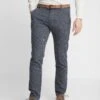 TOM TAILOR Denim Structured - Chino - Black/Grey