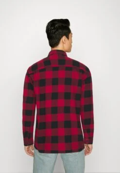 TOM TAILOR Denim Overshirt - Jas - Red/Black -Syntia Delaney cc65724cc4464a3cb48953021ae125aa