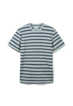 Tom Tailor Gestreiftes - T-Shirt Print - Ice Blue Multicolor Stripe -Syntia Delaney cc7a3379e56c4b69bde3bc31a529cd66