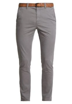 TOM TAILOR Denim With Belt - Chino - Castlerock Grey -Syntia Delaney cc8ac948e62e46b6a1ca37f24e48e28e