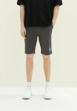 Tom Tailor Basic- Shorts - Dark Grey Melange