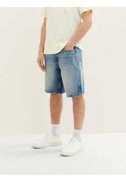 TOM TAILOR Denim Jeansshort - Tinted Blue Denim -Syntia Delaney cdab133c267f45eaa816331d767e26cb