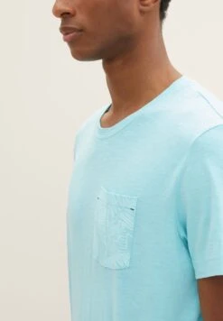 Tom Tailor Mit Aufgesetzter Tasche - T-Shirt Print - Blue Tibetan Stone -Syntia Delaney cf0507f8948f4fa594ba79a8cdff053b