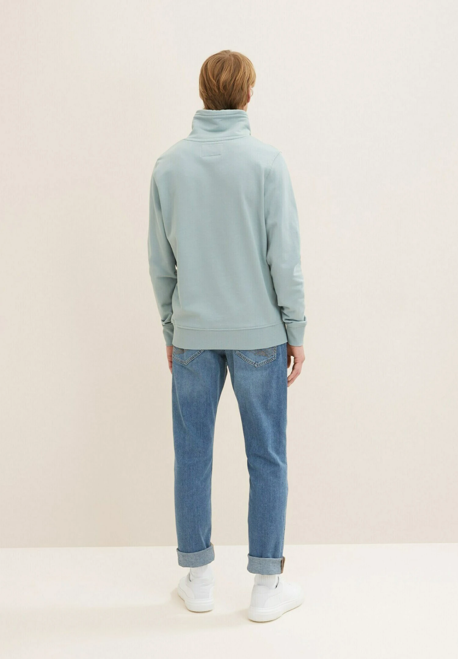 Tom Tailor Sweater - Light Ice Blue 5 Tom Tailor Sweater - Light Ice Blue - Afbeelding 3