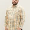 Tom Tailor Mit Karomuster - Overhemd - Orange Green Check