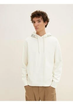 TOM TAILOR Denim Printed - Hoodie - Offwhite