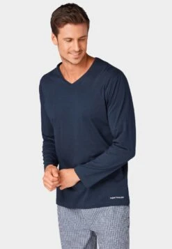 Tom Tailor Pyjamashirt - Dark Blue
