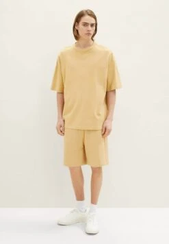 TOM TAILOR Denim Basic- Trainingsbroek - Brown Rice -Syntia Delaney d66e74ba21b046f7853225281df06e89