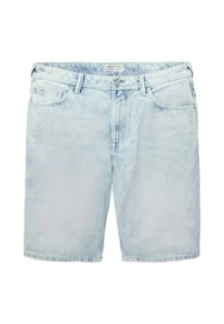 TOM TAILOR Denim Jeansshort - Used Bleached Blue Denim -Syntia Delaney d824ae9ef7de4ca3be6121f54e8815f0