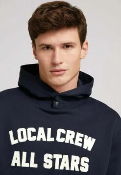 TOM TAILOR Denim With Artwork - Hoodie - Sky Captain Blue -Syntia Delaney d838ab08f12f4ac4997d1eef1516dc87