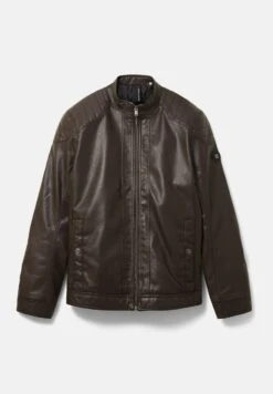Tom Tailor Imitatieleren Jas - Espresso Brown Fake Leather 17 Tom Tailor Imitatieleren Jas - Espresso Brown Fake Leather -Syntia Delaney d872839b5f4048c7b3b9d0ad69e45b3c