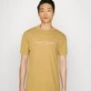 TOM TAILOR Denim T-Shirt Print - Brown Rice