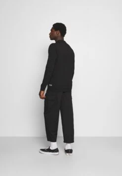 TOM TAILOR Denim Sweater Met Rits - Black -Syntia Delaney d9957b47e3c64e31b0d3f95ca08bef2a